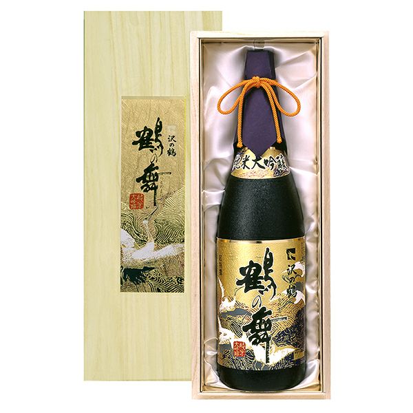 沢の鶴]純米大吟醸 鶴の舞 1.8L ｜日本酒通販は沢の鶴公式オンライン