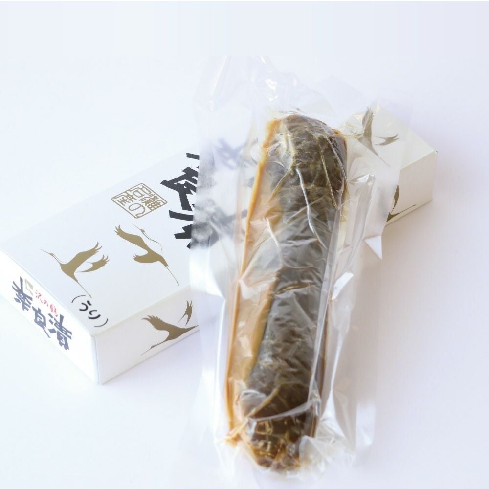 沢の鶴]国産素材の熟成 本格 奈良漬 瓜 化粧箱詰120g KH-5瓜 保存料